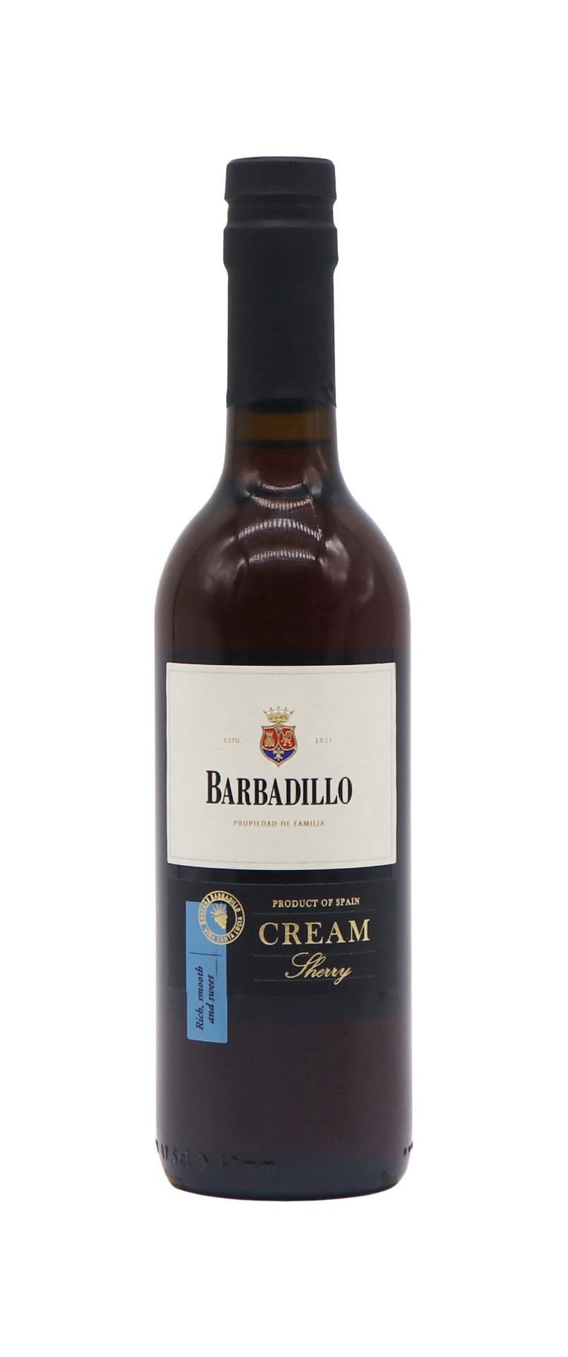 slide 1 of 1, Barbadillo Cream Sherry (Half Bottle), 375 ml