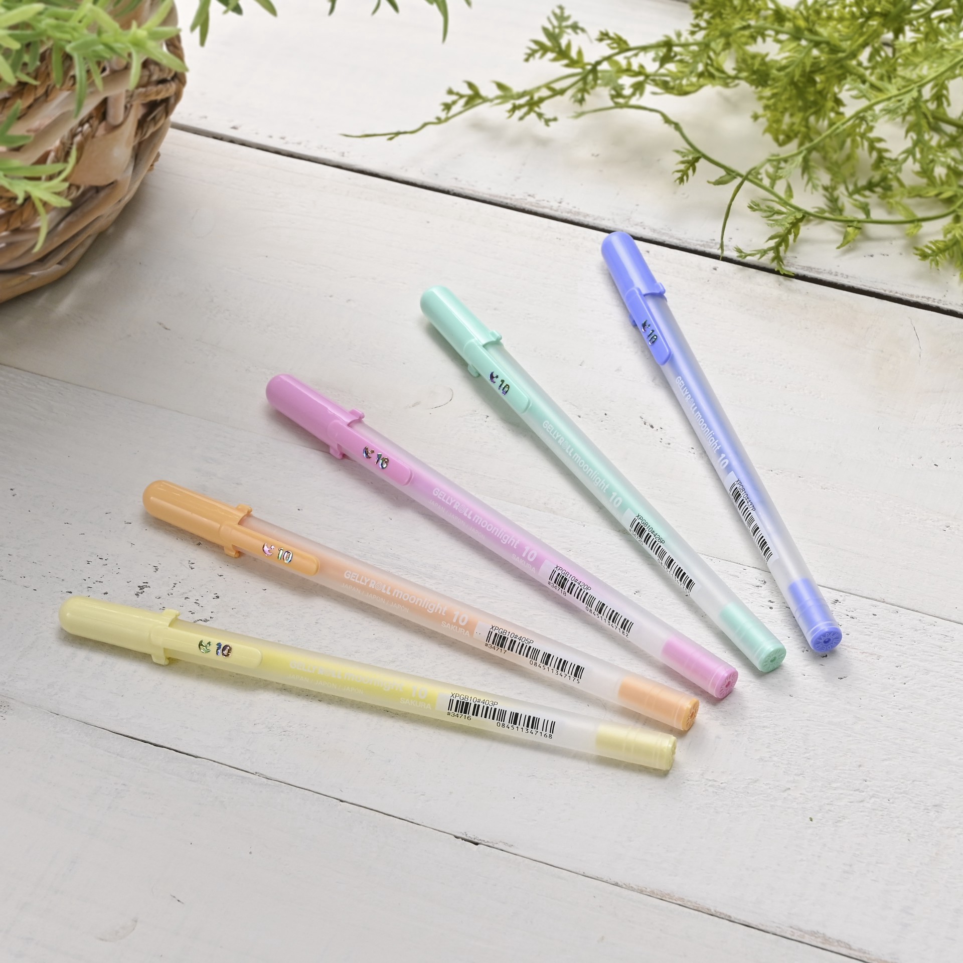 slide 2 of 6, Sakura Gelly Roll Moonlight Bold Pastel & Opaque Gel Pen Set, 0.5 mm