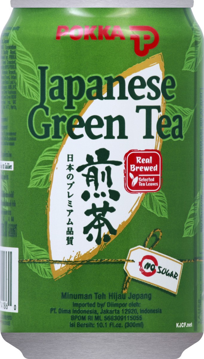 slide 5 of 8, Pokka Japanese Green tea 10.1 fl oz, 10.1 fl oz