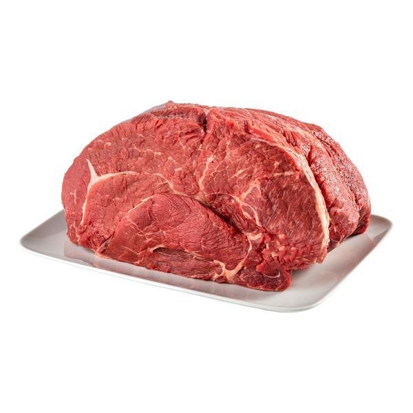 slide 1 of 1, Hy-Vee Choice Reserve Beef Rolled Boneless Chuck Roast, per lb