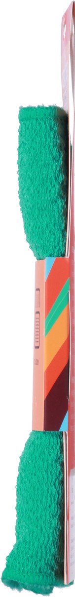 slide 5 of 9, cleanlogic Bath and Body Dual-Texture Face Cloth 1 ea, 1 ct