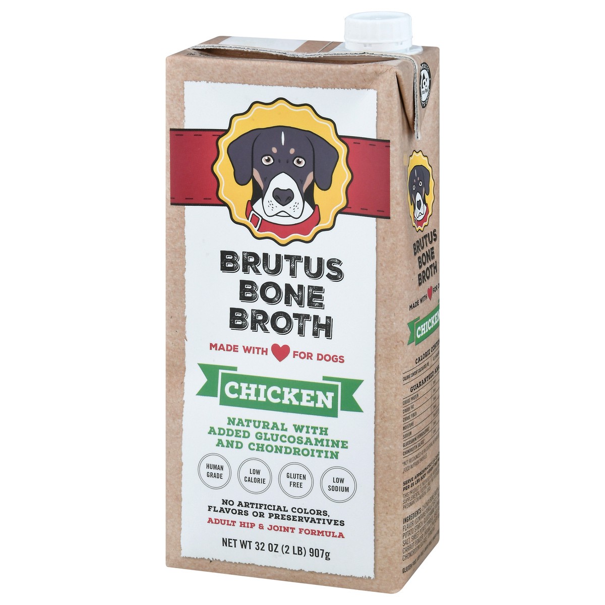 slide 6 of 9, Brutus Bone Broth Adult Hip & Joint Formula Chicken Bone Broth 32 oz, 32 oz