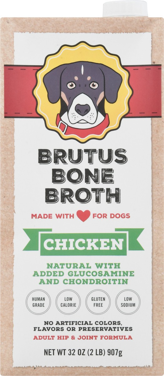 slide 5 of 9, Brutus Bone Broth Adult Hip & Joint Formula Chicken Bone Broth 32 oz, 32 oz