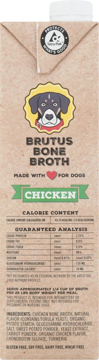 slide 4 of 9, Brutus Bone Broth Adult Hip & Joint Formula Chicken Bone Broth 32 oz, 32 oz