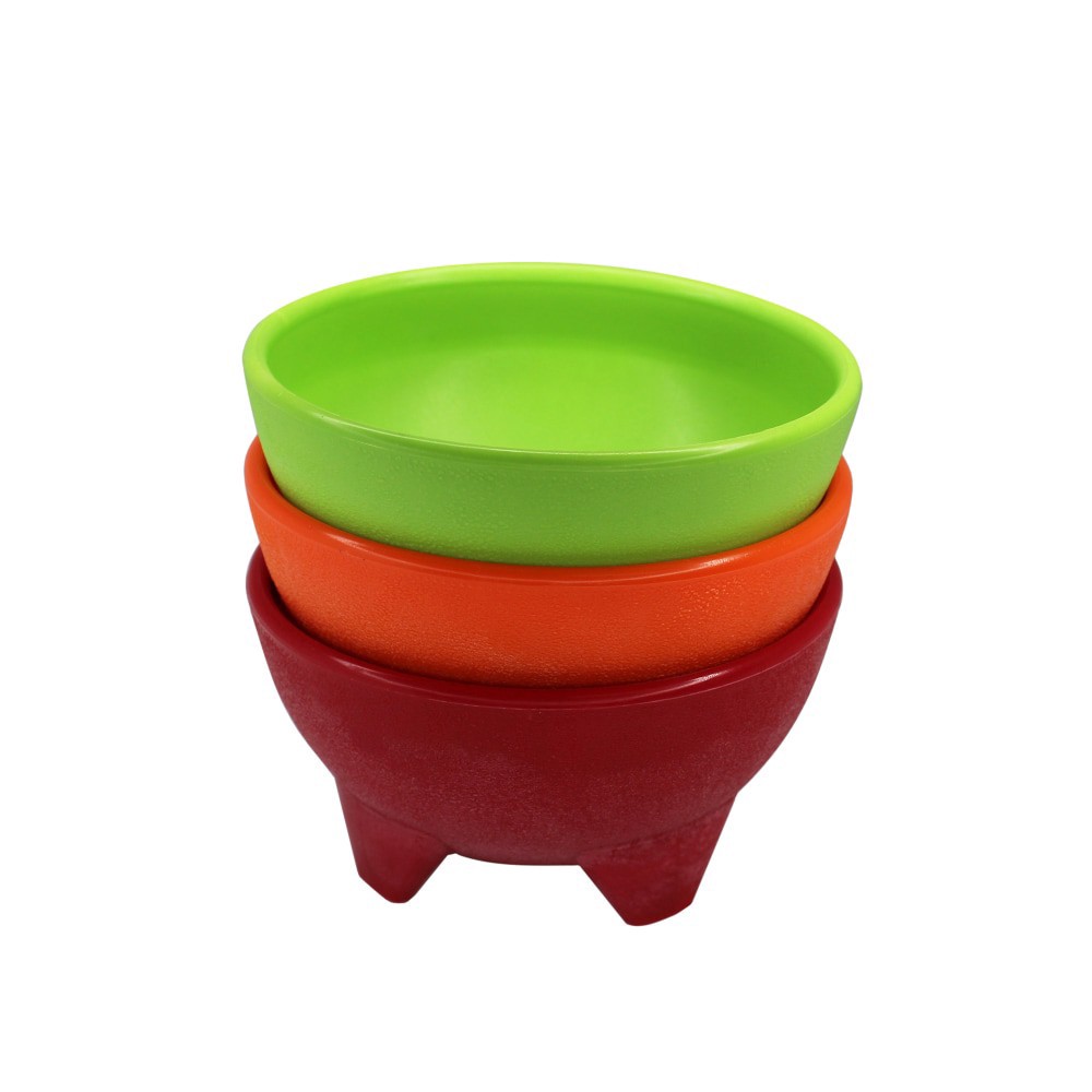 slide 3 of 3, Sabor IMUSA Salsa Dish - Red/Yellow/Green, 3 ct