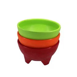 Sabor IMUSA Salsa Dish - Red/Yellow/Green