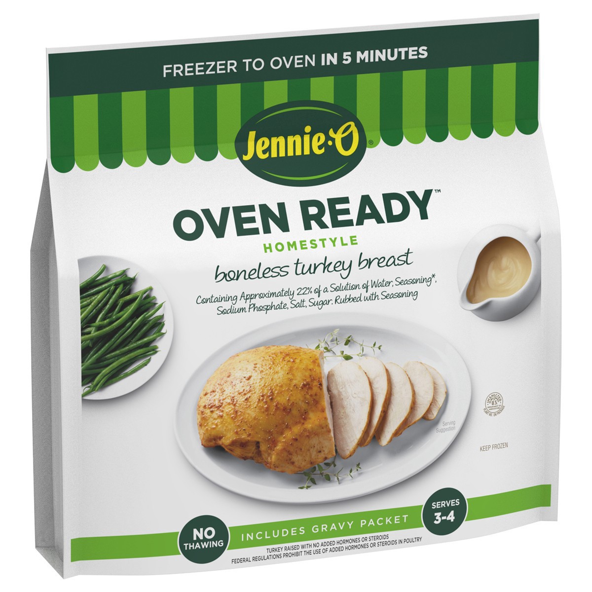 slide 3 of 5, Jennie-O Oven Ready Homestyle Boneless Turkey Breast, 2.75 lb