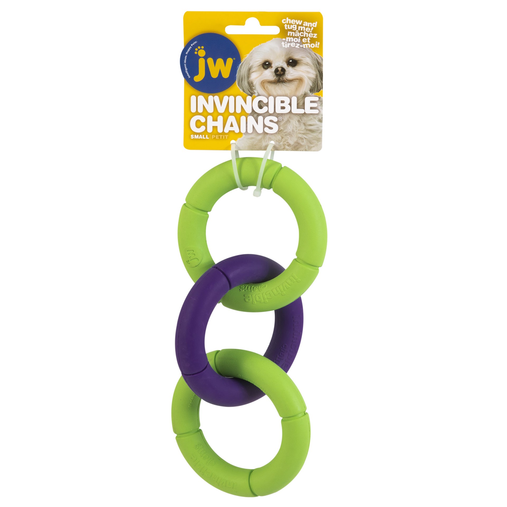 slide 7 of 10, JW Pet JW Invincible Chains Dog Toy, 1 ct