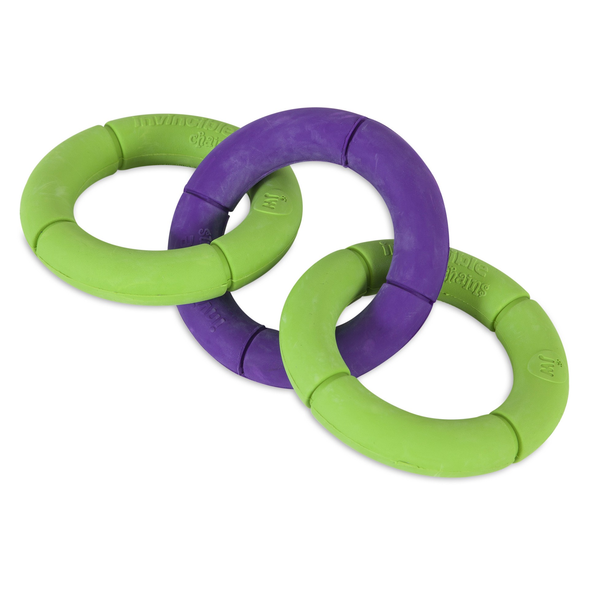 slide 5 of 10, JW Pet JW Invincible Chains Dog Toy, 1 ct