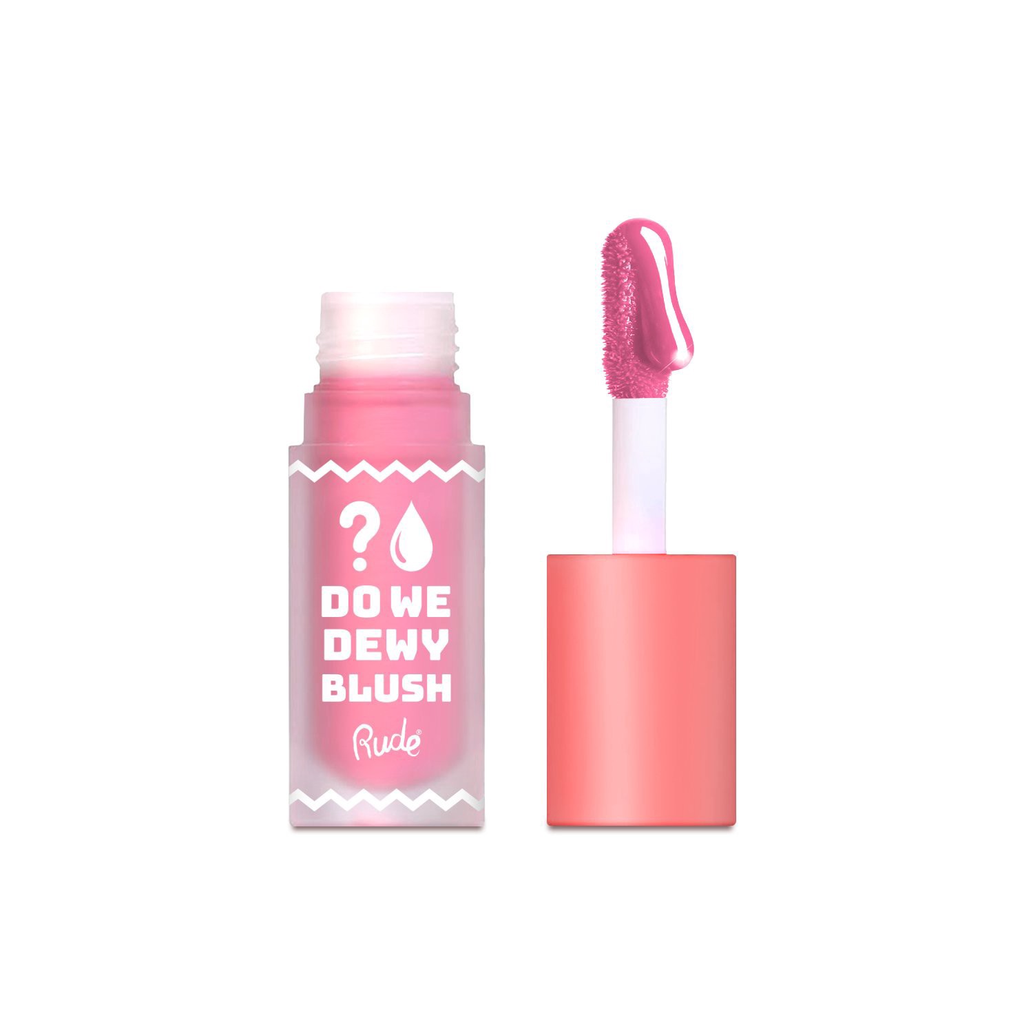 slide 1 of 1, Rude Cosmetics Dewy Liquid Blush - Peony, 1 ct