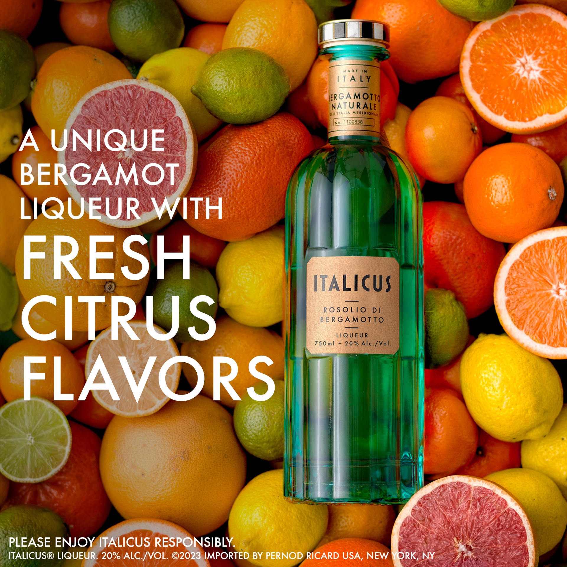 slide 7 of 10, Italicus Rosolio Di Bergamotto Liqueur 750 ml, 750 ml