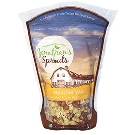 slide 1 of 1, Jonathan's Sprouts Organic Munchin' Mix Sprouts, 4 oz