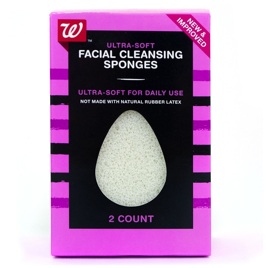 Walgreens Beauty UltraSoft Facial Cleansing Sponges 2 ct Shipt