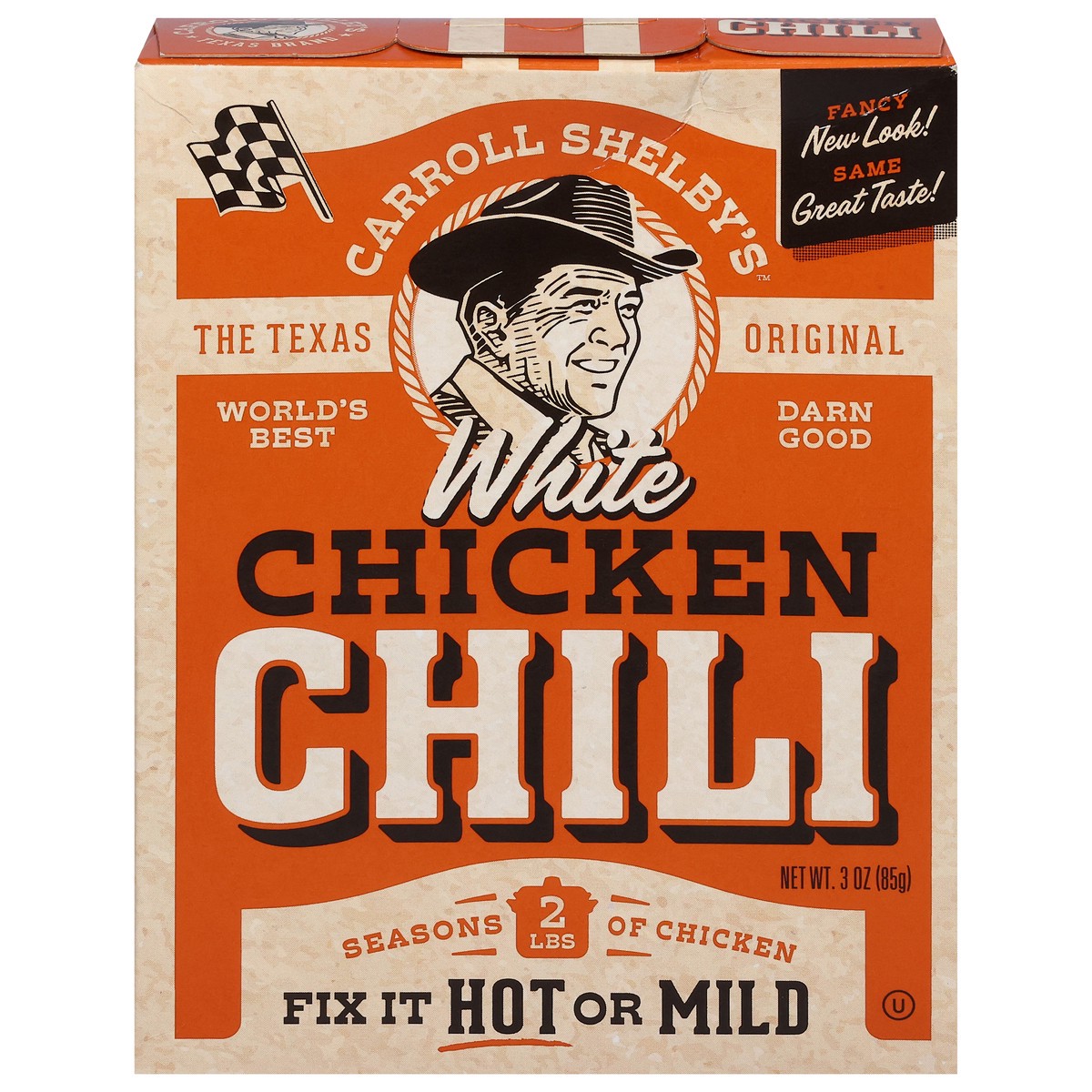 slide 1 of 9, Carroll Shelby's White Chicken Chili - 3 oz, 3 oz