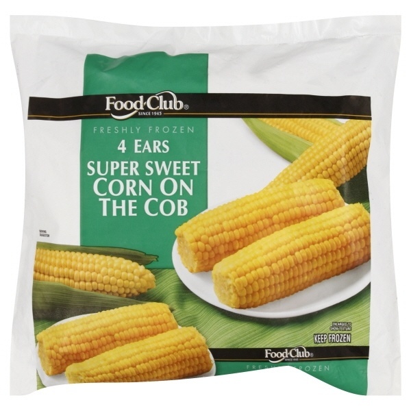 slide 1 of 1, Food Club Super Sweet Corn On The Cob, 4 ct