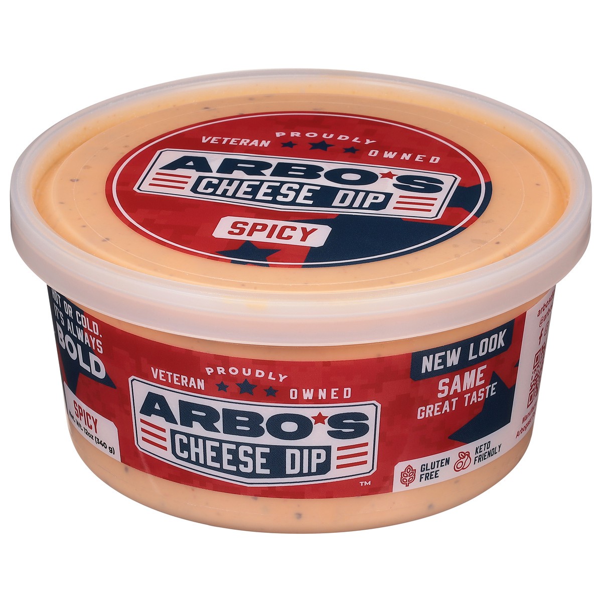 slide 5 of 9, Arbo's Spicy Cheese Dip 12 oz, 12 oz