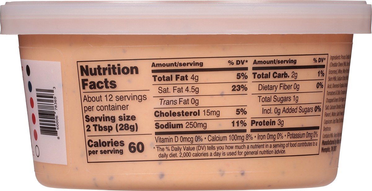 slide 6 of 9, Arbo's Spicy Cheese Dip 12 oz, 12 oz