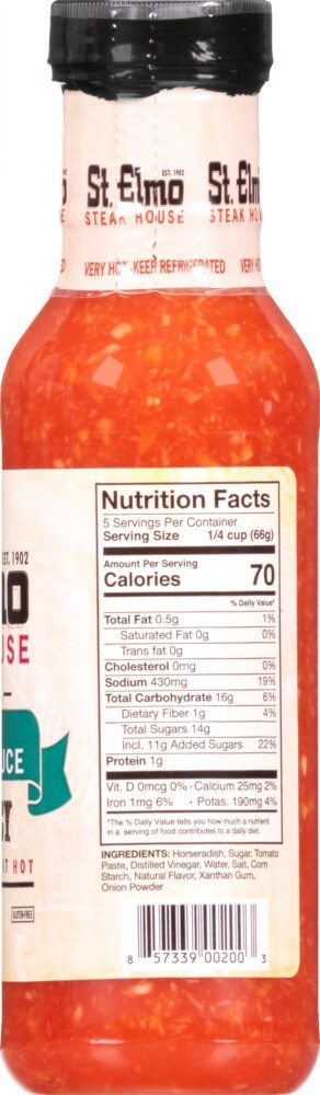 slide 3 of 3, St. Elmo Cocktail Sauce, 12 oz