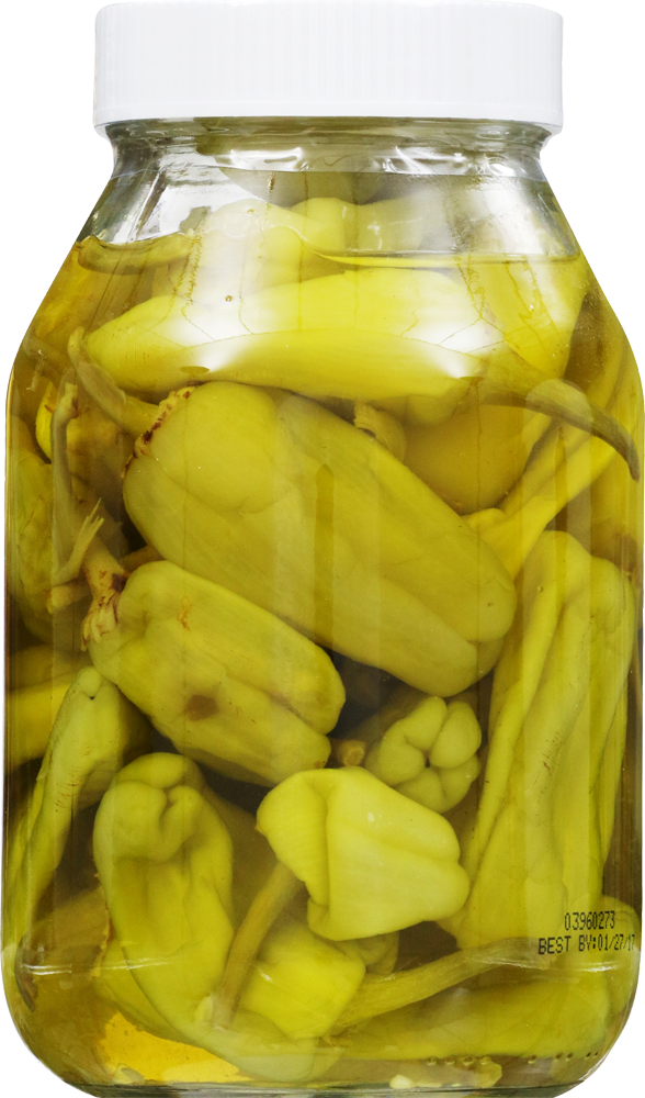 slide 2 of 3, Racconto Pepperoncini 32 oz, 32 oz