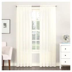 Lichtenberg Emily Panel Voile Eggshell 63"