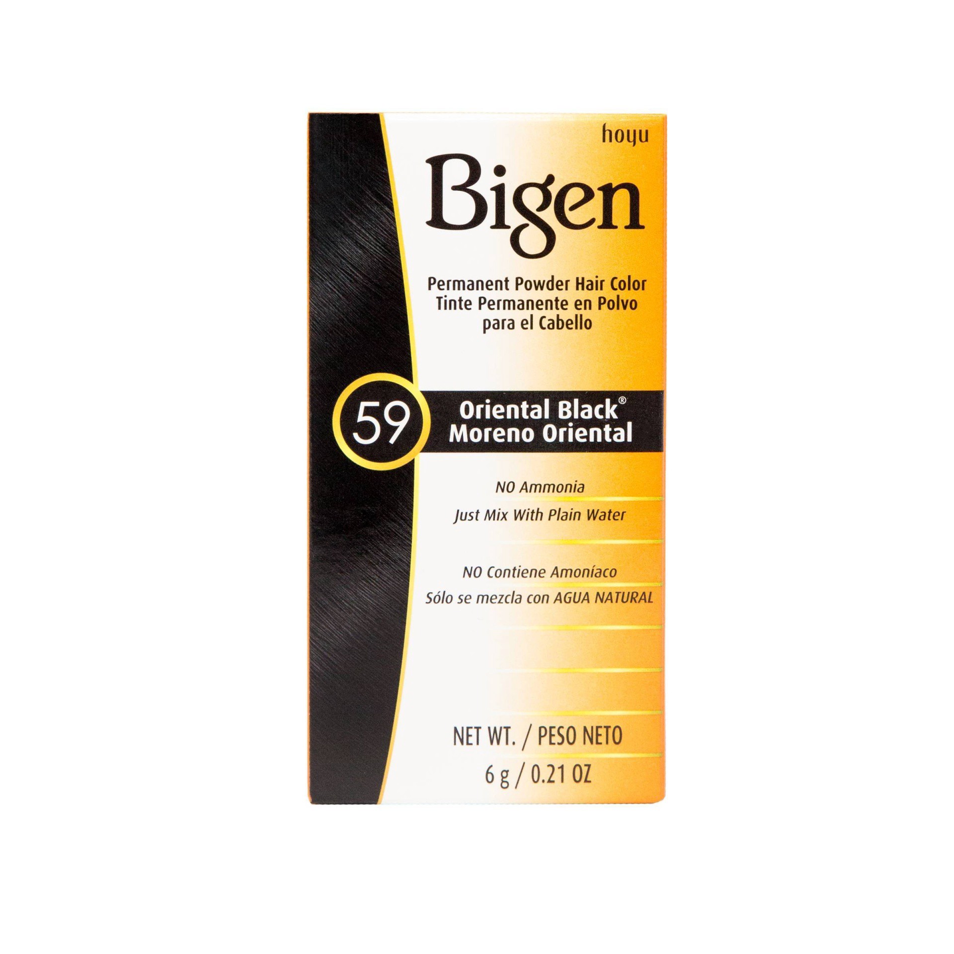 slide 1 of 6, Bigen Black Hair Color - 0.21 Oz, 0.21 oz
