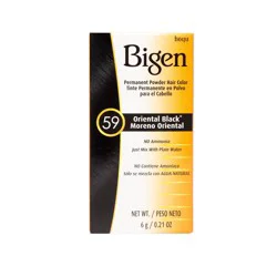 Bigen Black Hair Color - 0.21 Oz