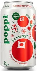 Poppi Cranberry Fizz - 12 oz