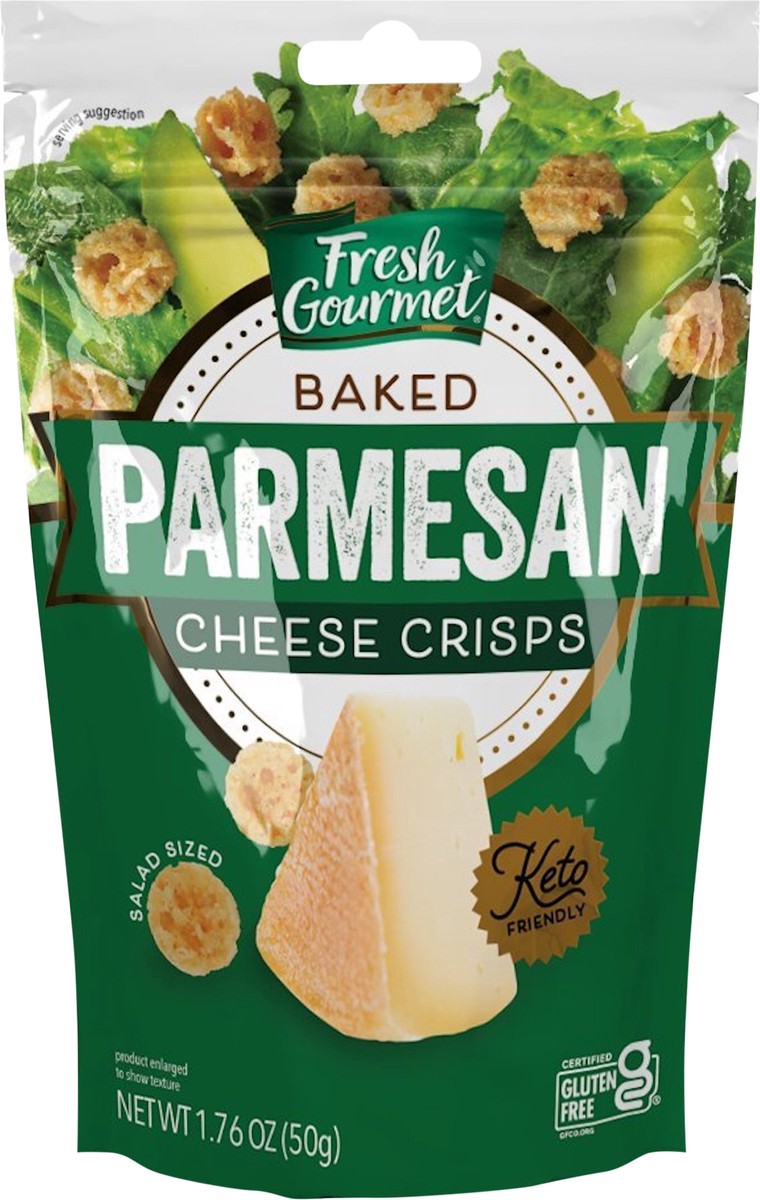 slide 2 of 3, Fresh Gourmet Produce Parm Cheese Crisps, 1.76 oz