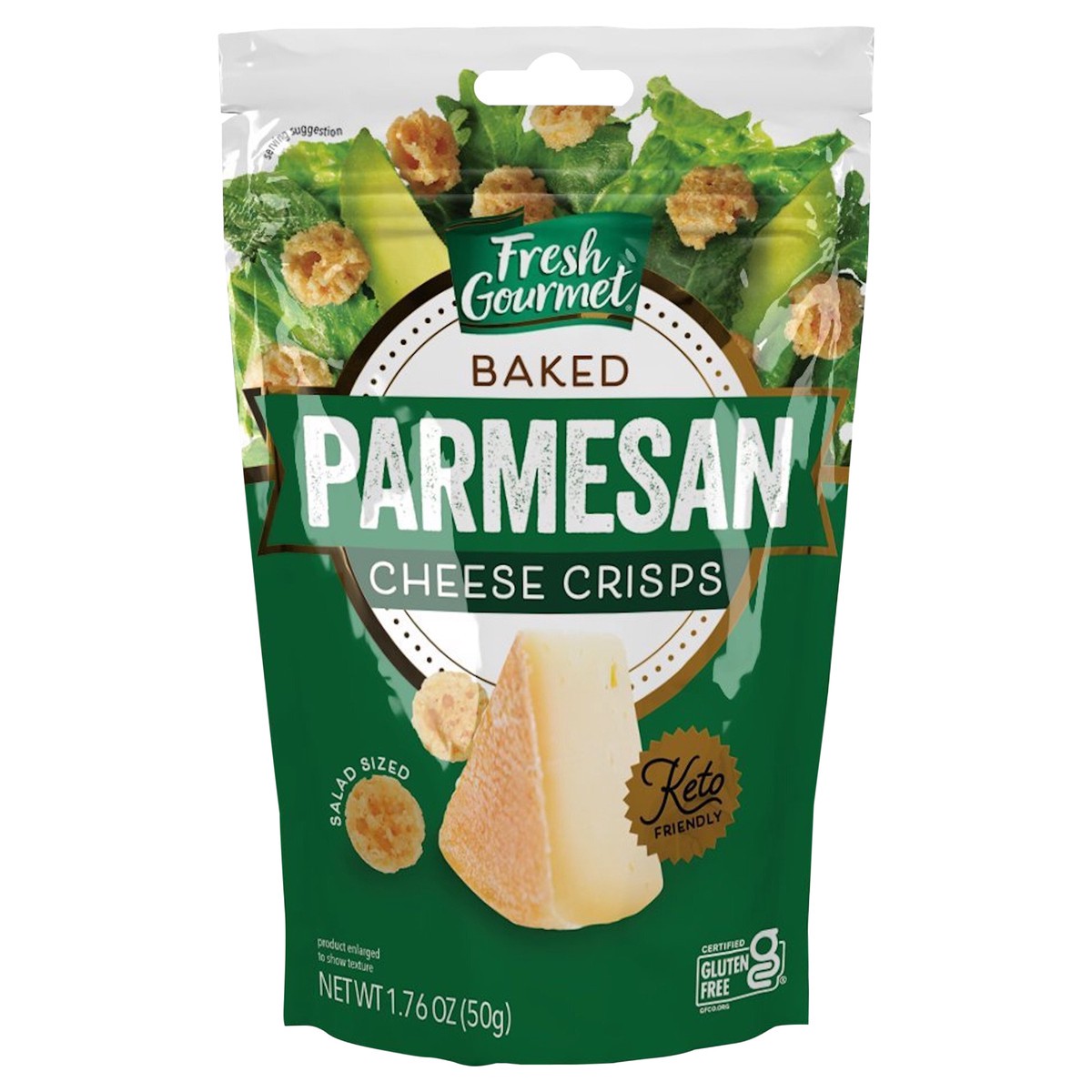 slide 1 of 3, Fresh Gourmet Produce Parm Cheese Crisps, 1.76 oz