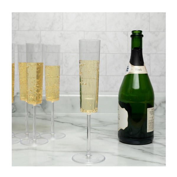 slide 11 of 13, Bary3 Champagne Flutes, 6 ct; 7 oz