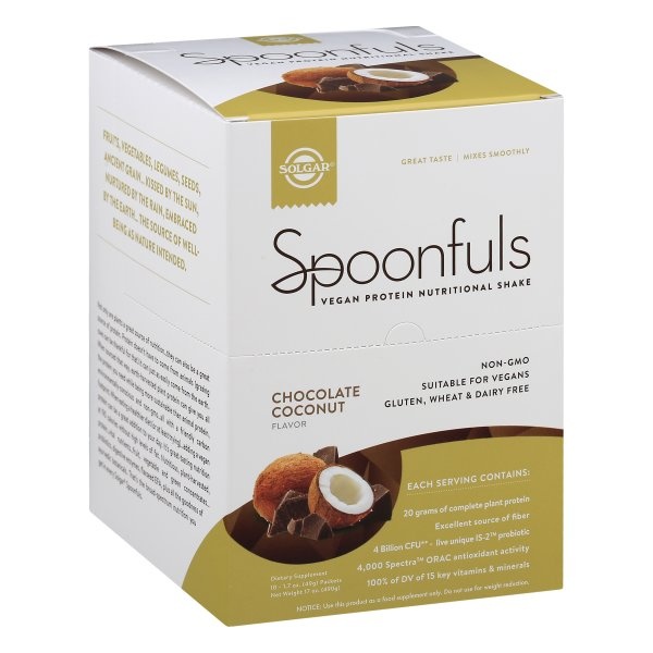 slide 1 of 1, Solgar Spoonfuls Choc Coconut, 17 oz