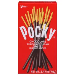 Glico Pocky Chocolate Cream Covered Biscuit Sticks - 2.47 oz
