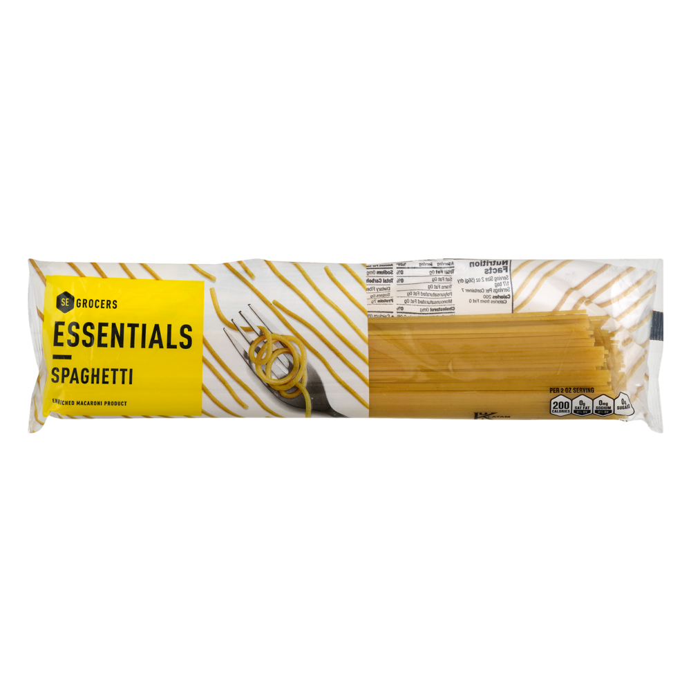 slide 1 of 1, Essentials Spaghetti, 14.1 oz