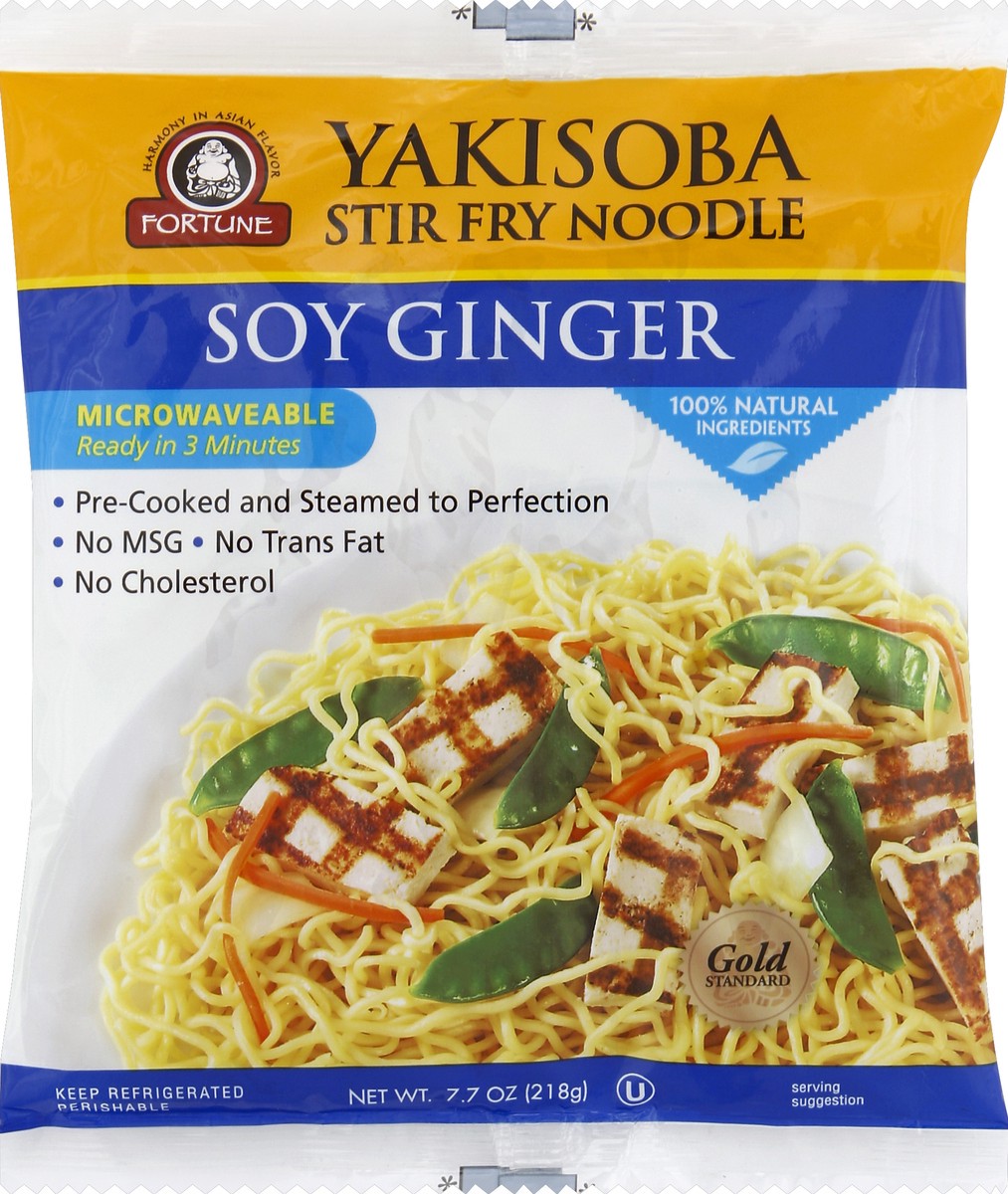 slide 2 of 5, Fortune Yakisoba Original Noodles, 7.7 oz