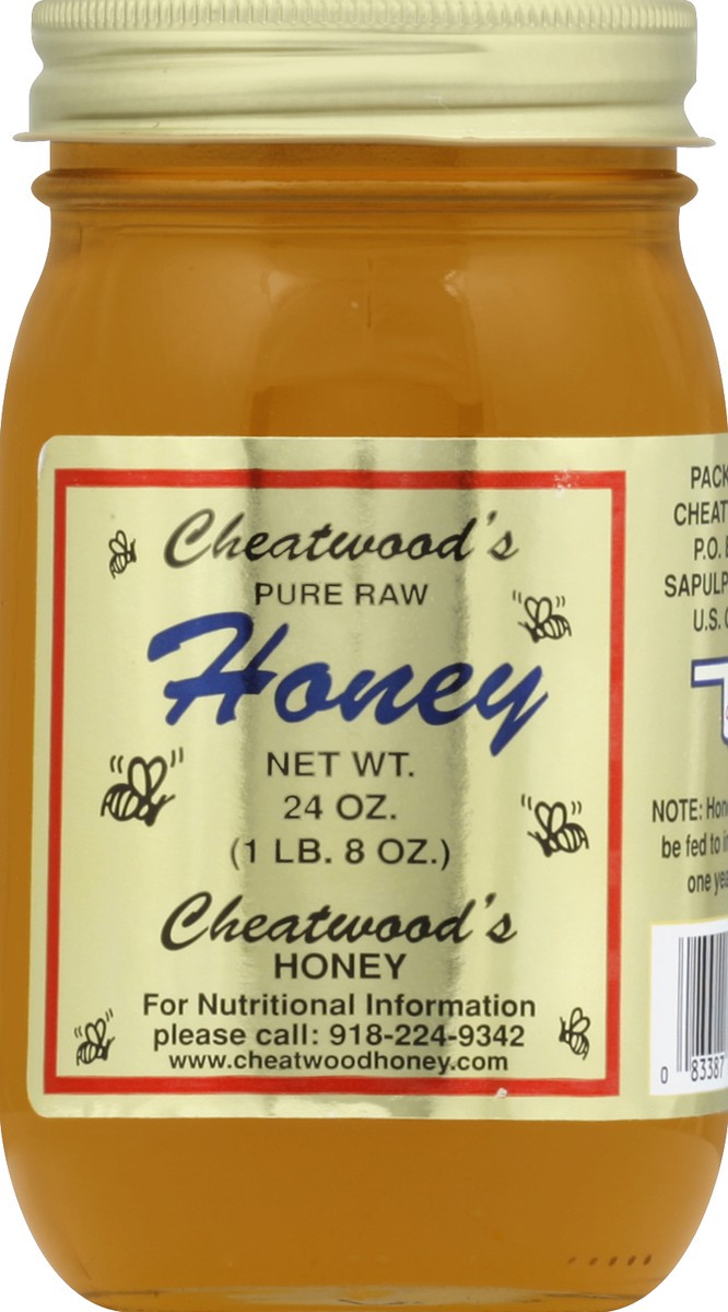 slide 2 of 2, Cheatwood's Honey 24 oz, 24 oz