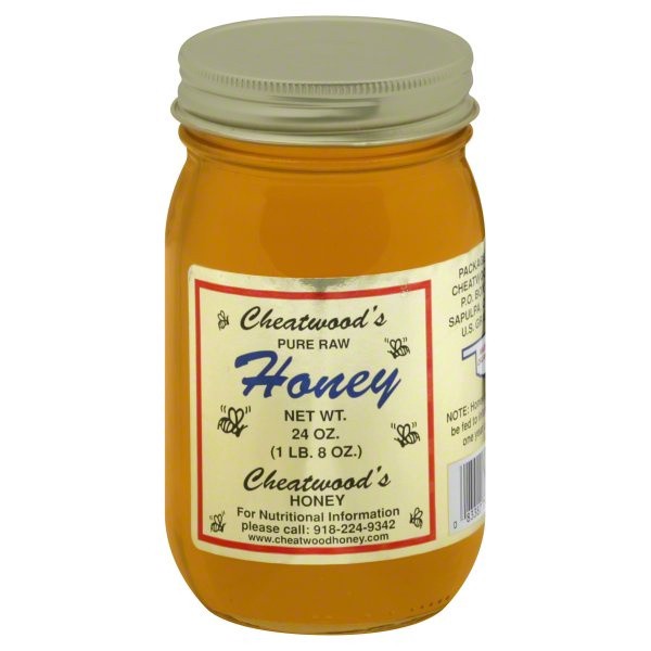 slide 1 of 2, Cheatwood's Honey 24 oz, 24 oz