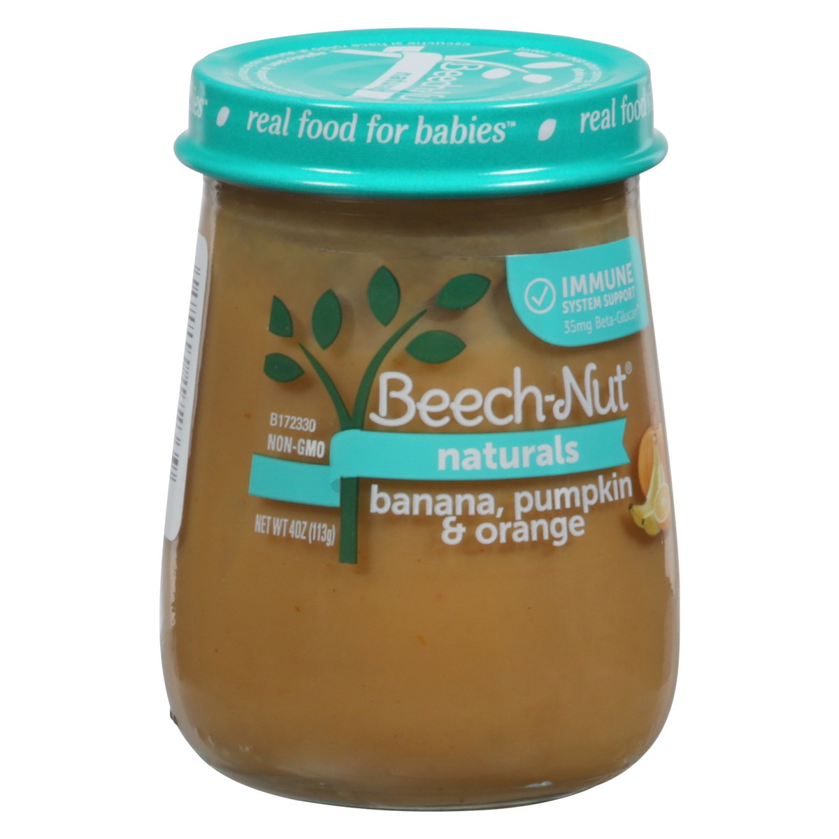 slide 9 of 9, Beech-Nut Naturals Banana, Pumpkin & Orange 4 oz, 4 oz