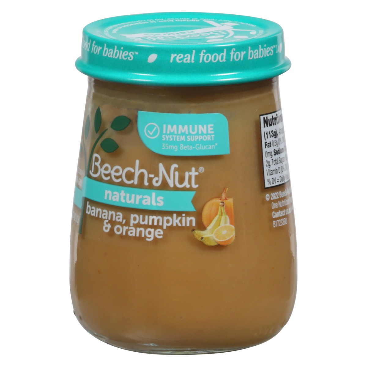 slide 6 of 9, Beech-Nut Naturals Banana, Pumpkin & Orange 4 oz, 4 oz