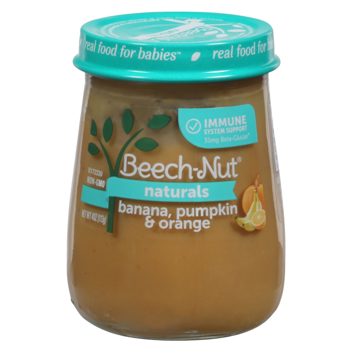 slide 1 of 9, Beech-Nut Naturals Banana, Pumpkin & Orange 4 oz, 4 oz