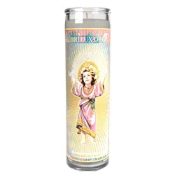Brilux Oro Divino Niño Jesus Religious Candle - White Wax