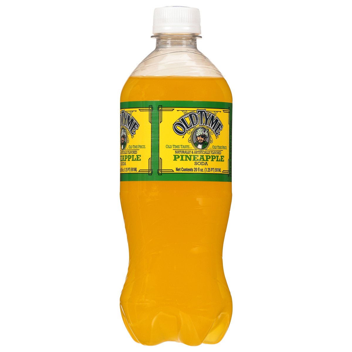 slide 4 of 9, Old Tyme Soda Pineapple - 20 oz, 20 oz
