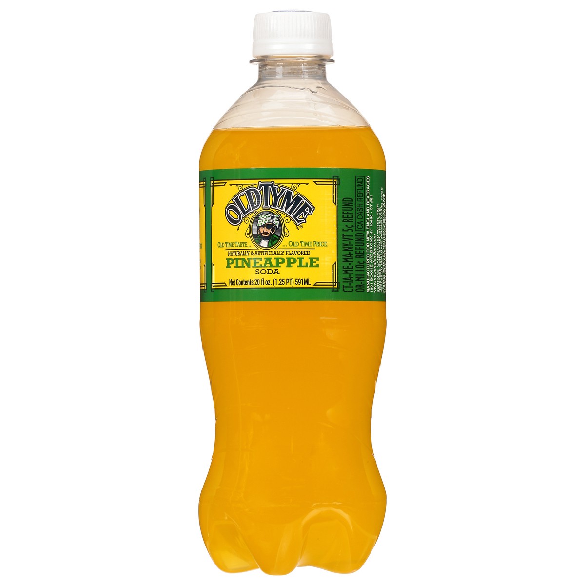 slide 8 of 9, Old Tyme Soda Pineapple - 20 oz, 20 oz