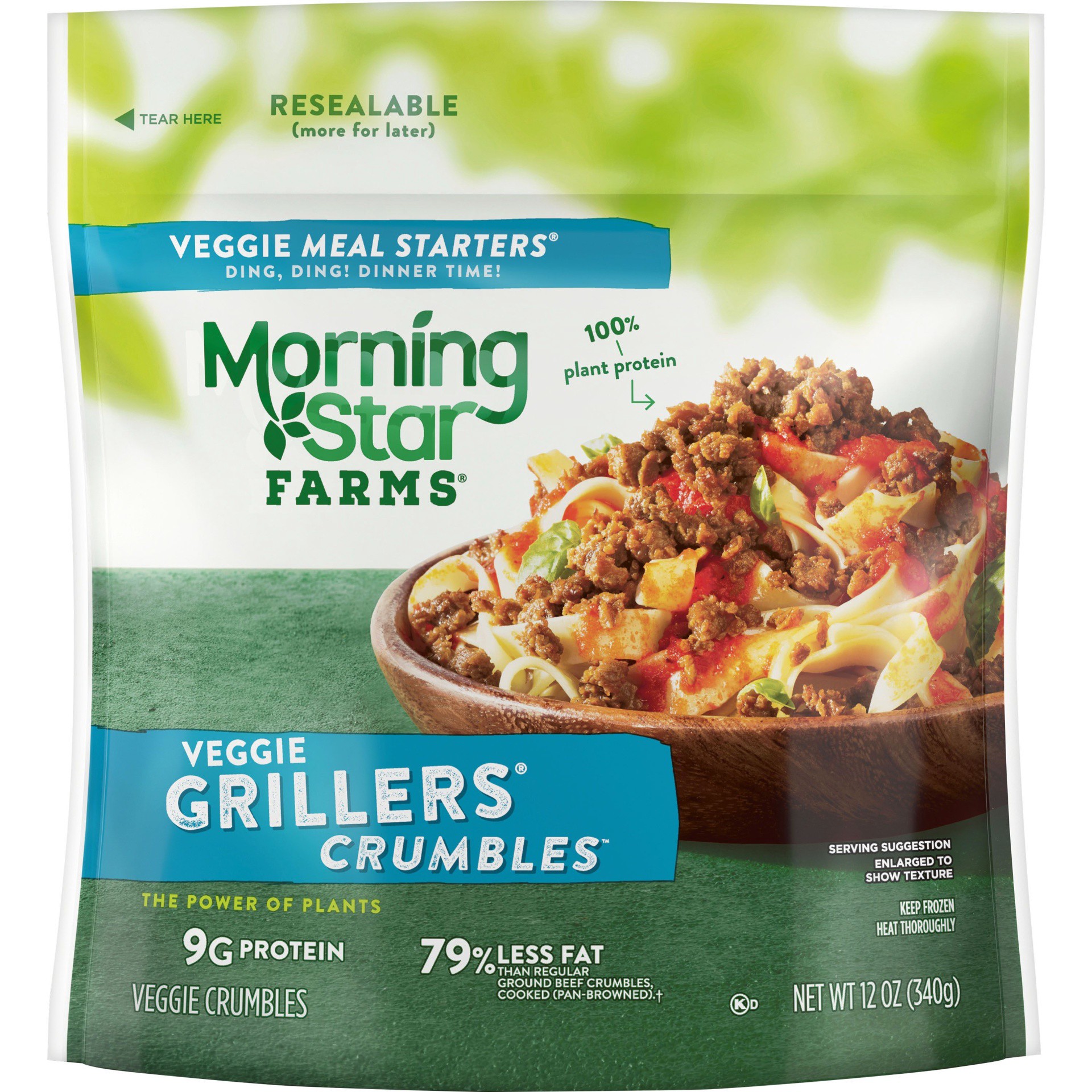 slide 2 of 7, MorningStar Farms Veggie Crumbles 12 oz, 12 oz