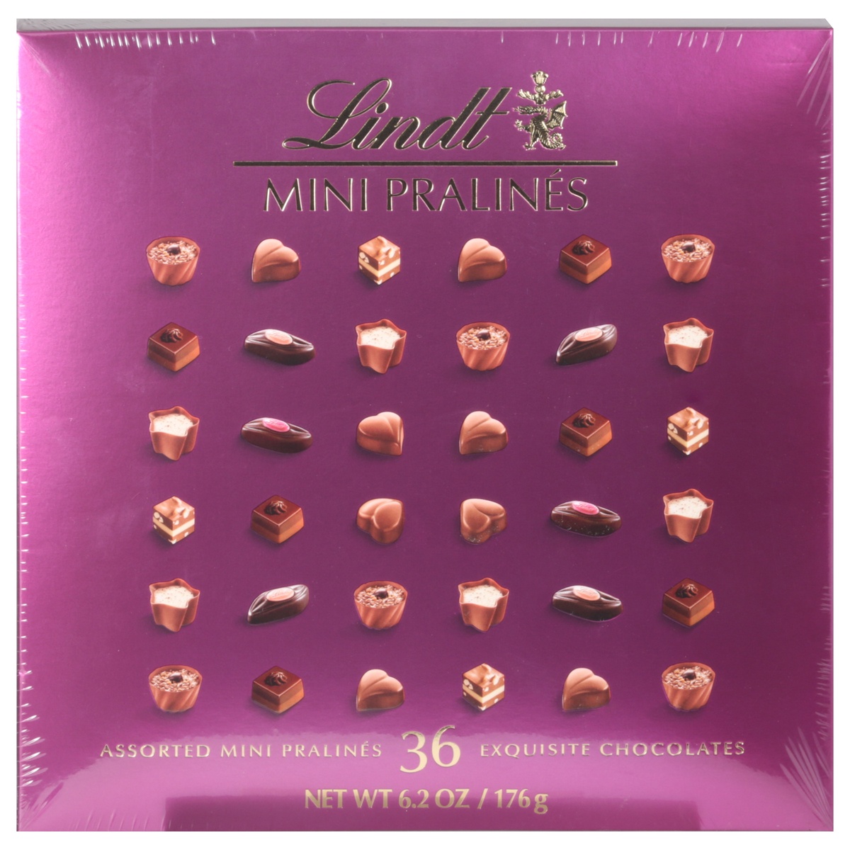 slide 1 of 1, Lindt Mini Pralines, 6.2 oz