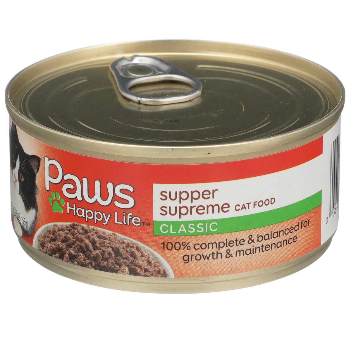 slide 7 of 11, Paws Happy Life Supper Supreme Classic Cat Food, 5.5 oz