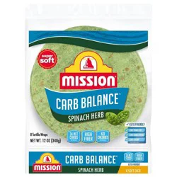 Mission Super Soft Tortilla Wraps 8 ea