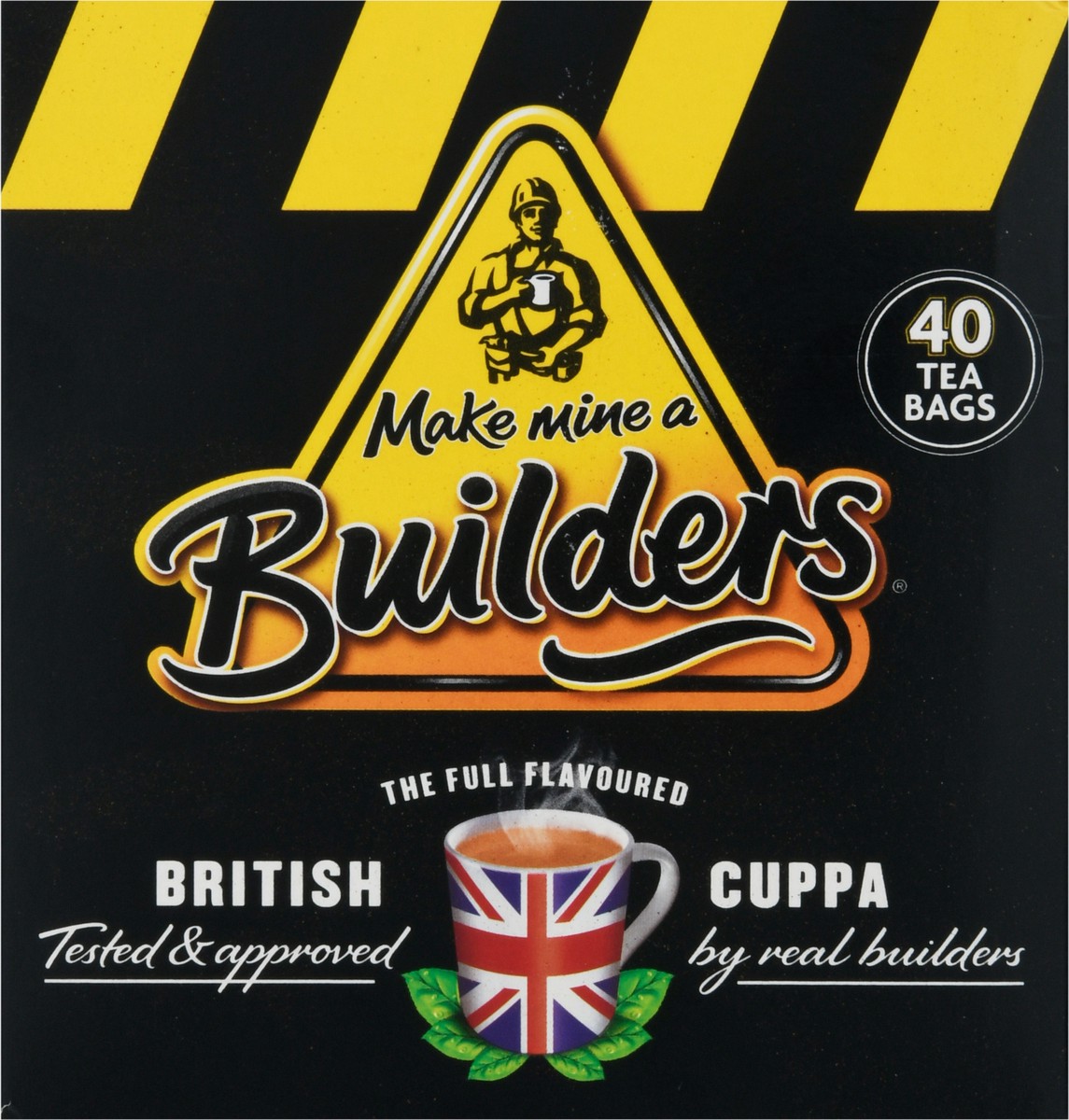 slide 12 of 12, Make Mine A Builders Builders Black Tea 40 Ct, 4.4 oz