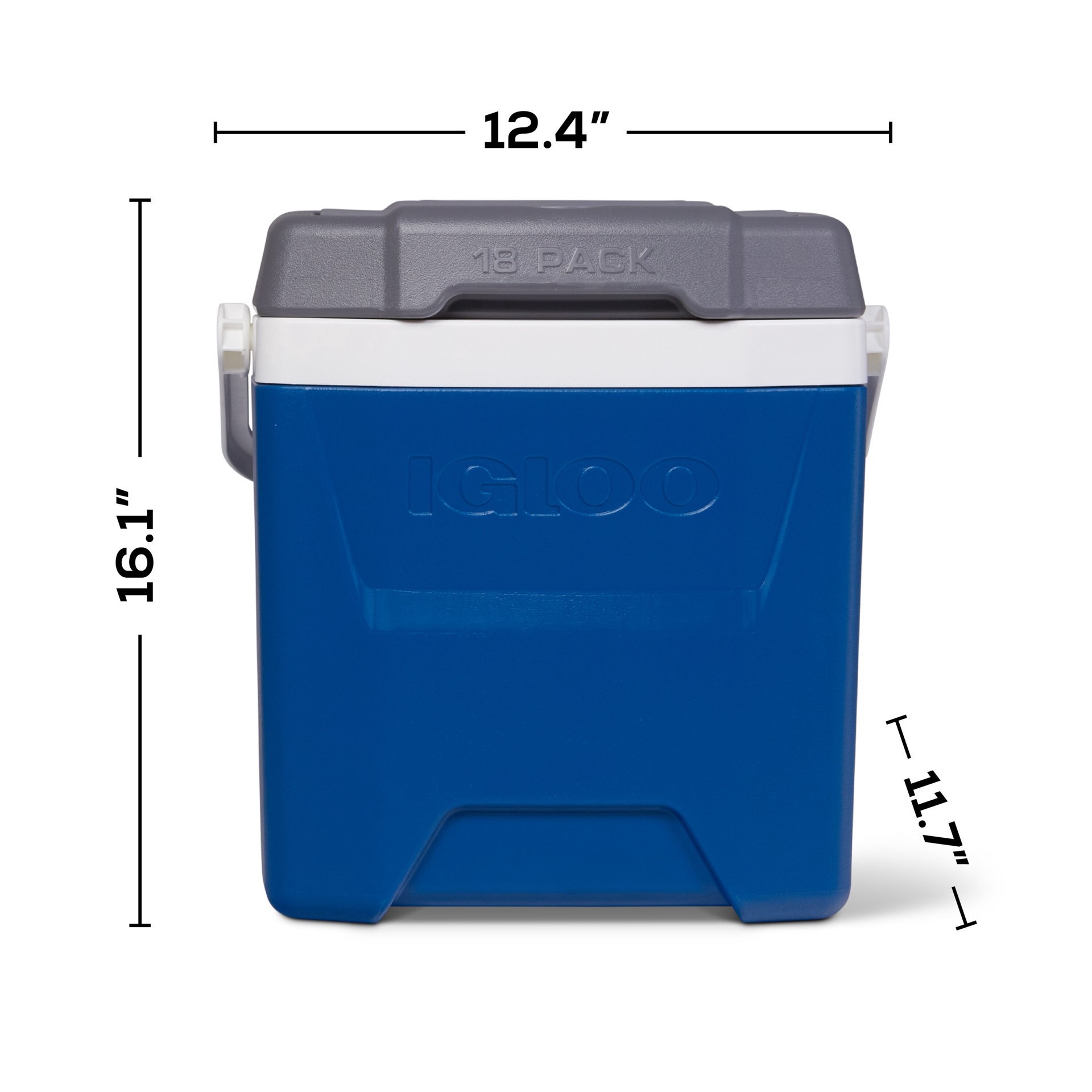 slide 2 of 6, Igloo Quantum Hybrid Cooler, 12 qt