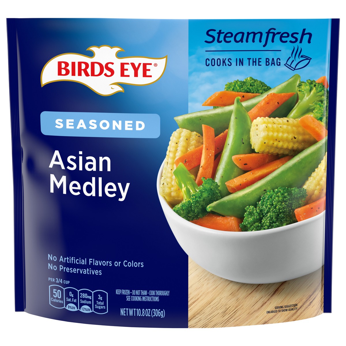 slide 1 of 1, Banquet Steamfresh Seasoned Asian Medley 10.8 oz, 10.8 oz