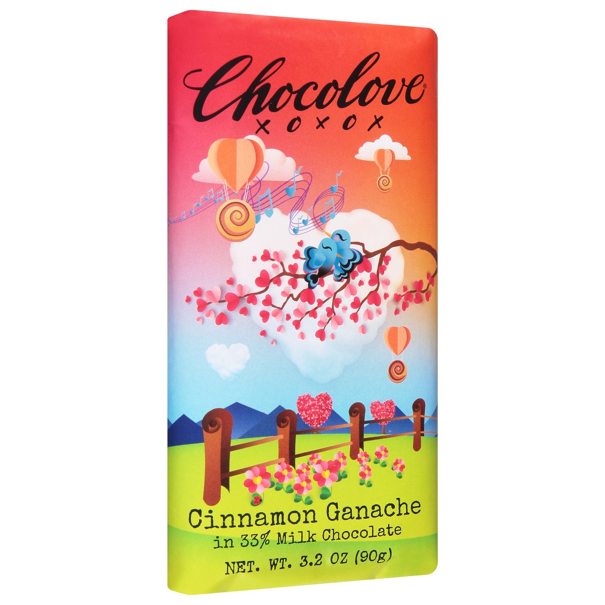 slide 13 of 14, Chocolove Cinnamon Ganache Milk Chocolate Bar, 